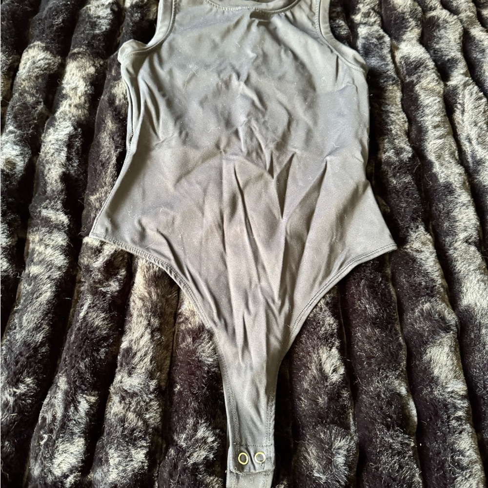 Forever 21 Women’s Charcoal Bodysuit